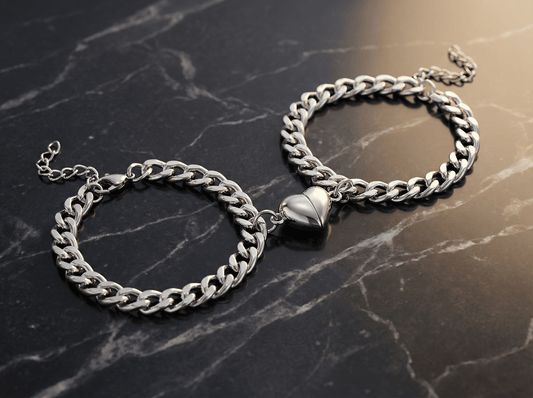 Magnetisches Partner - Armband Set "Ewige Bindung" - Dearly Gifts