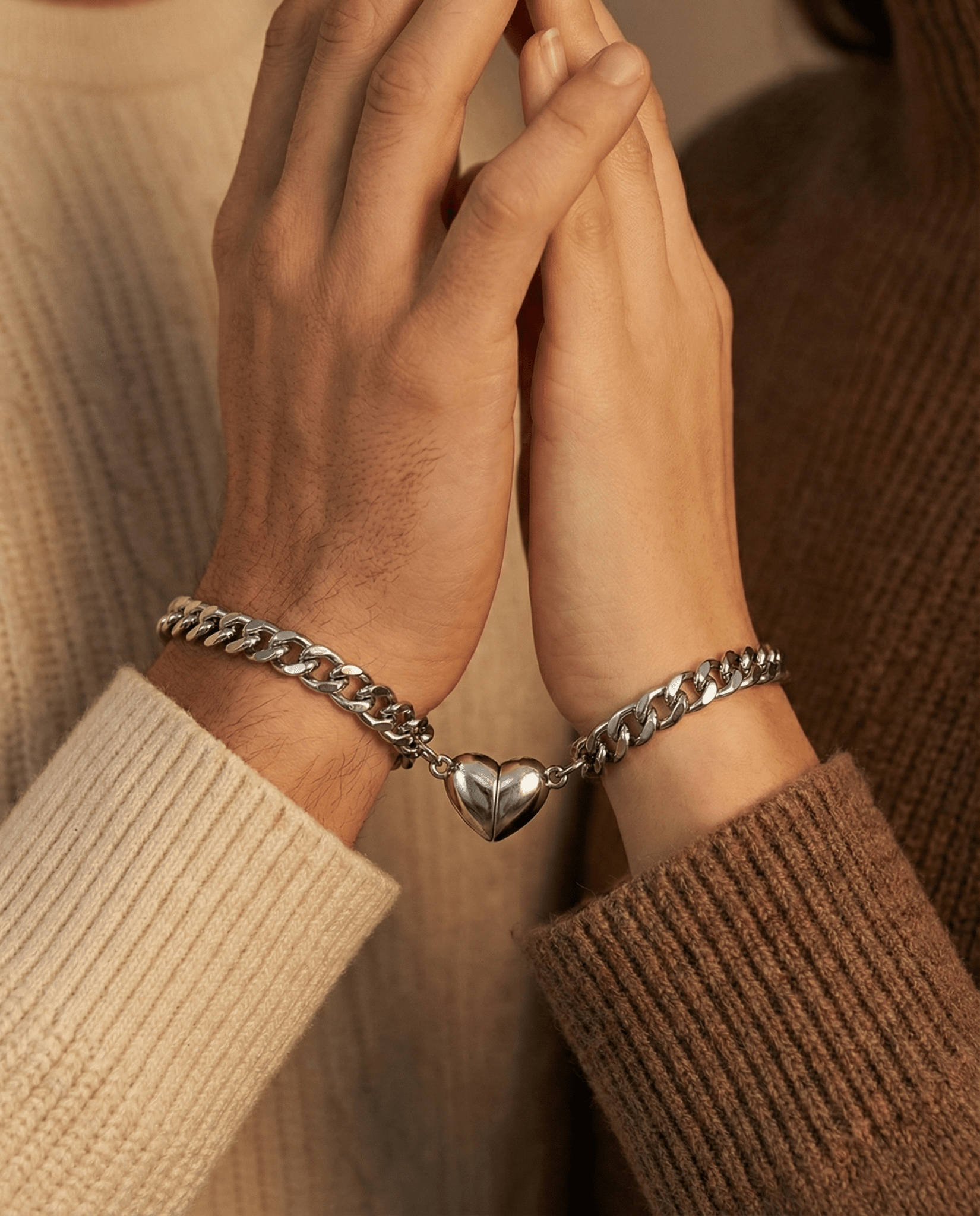 Magnetisches Partner - Armband Set "Ewige Bindung" - Dearly Gifts